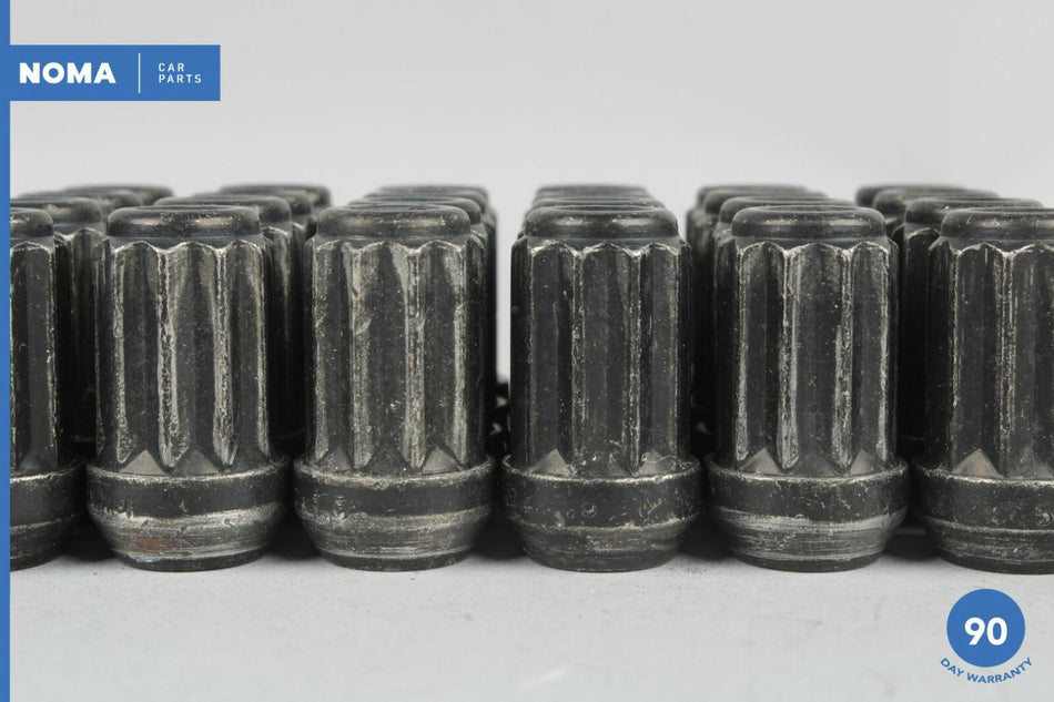 03-08 Jaguar S-Type X204 Wheel Rim Bolts Lug / Lug Nut Set of 24 OEM