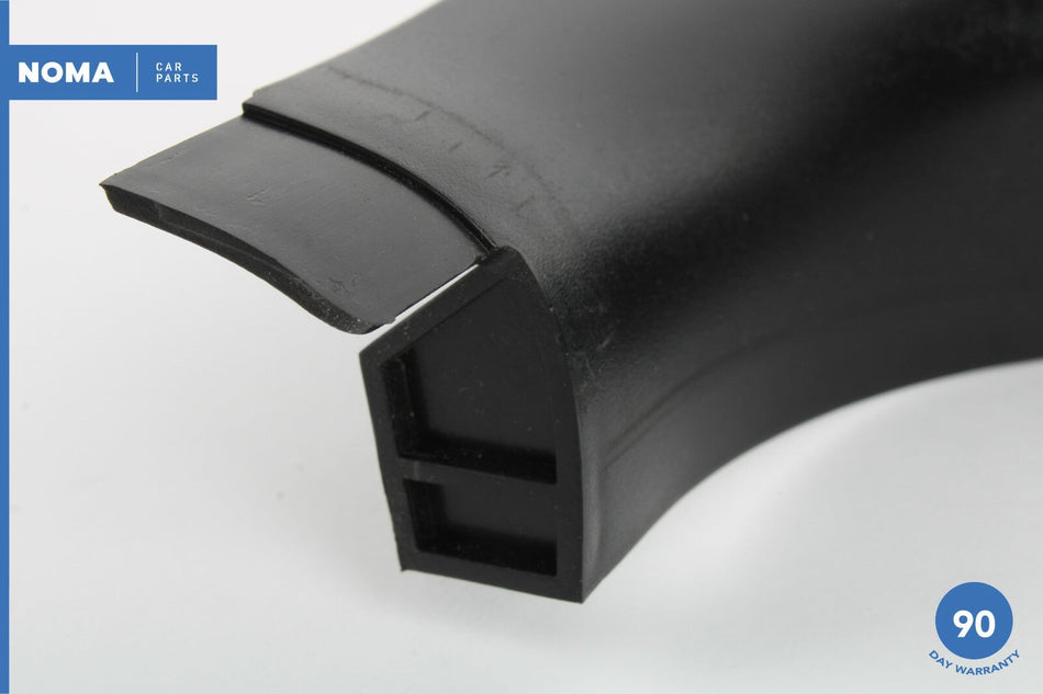 04-10 BMW 550I E60 Front Right Passenger Side Kick Scratch Panel Trim Black OEM