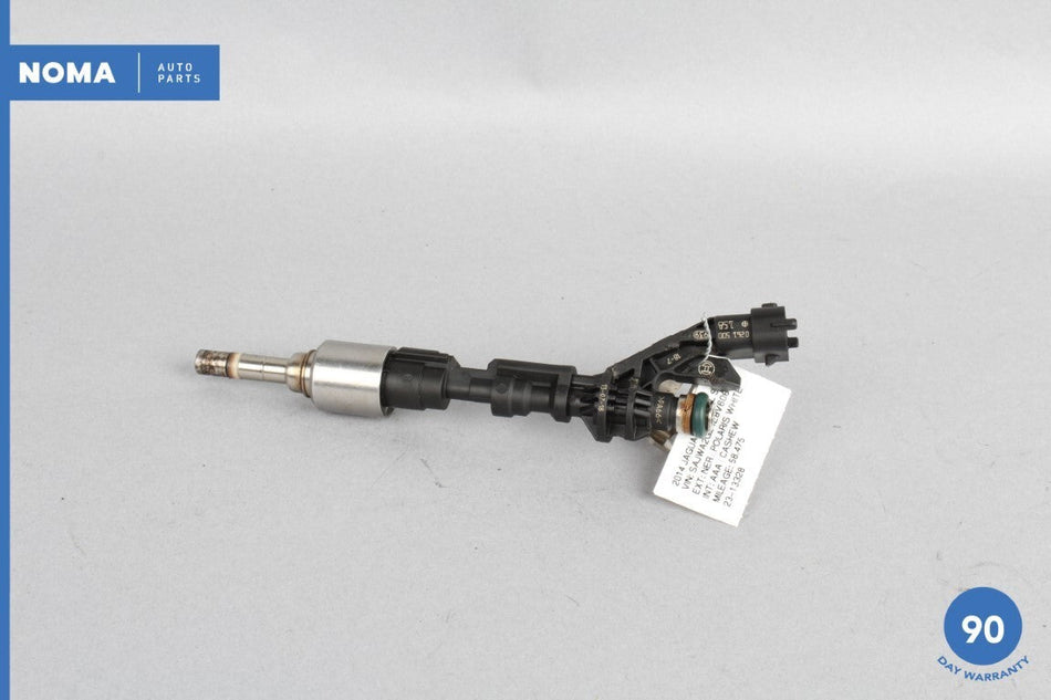 14-15 Jaguar XJ X351 3.0L Gas Fuel Rail Line Injector DX239F593AC OEM