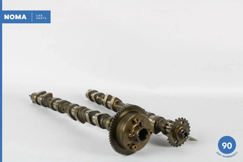 03-10 Jaguar X202 S-Type Engine Left Exhaust & Intake Camshaft Set of 2 OEM