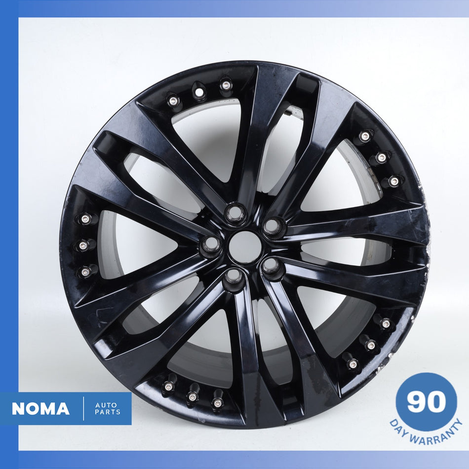 14-24 Jaguar X152 F-Type Tornado 10.5 x R20 20" Rear Wheel Rim Black OEM