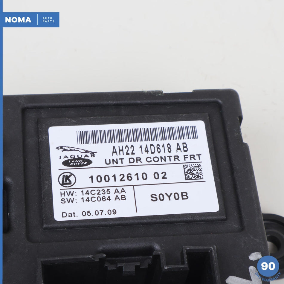 2010 Jaguar X150 XK XKR Front Left Side Door Control Module AH2214D618AB OEM