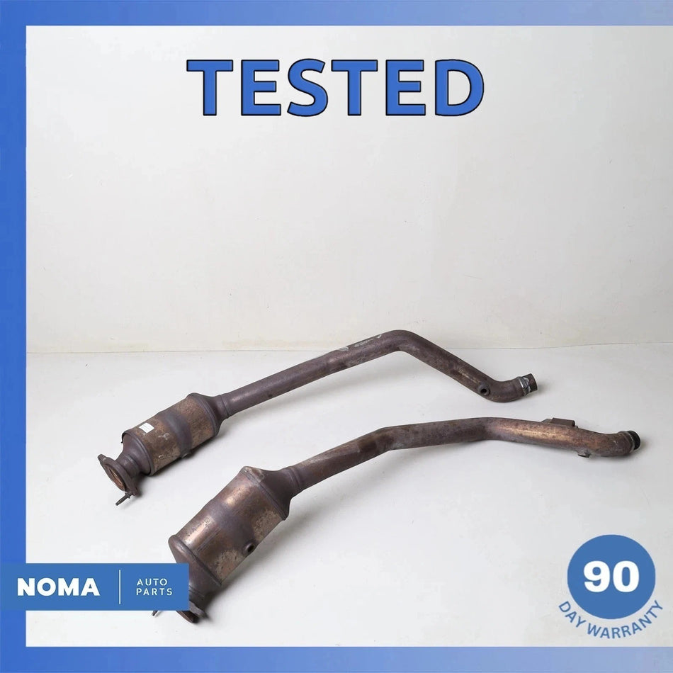 16-19 Jaguar X351 XJ XJL 3.0L AWD Left & Right Side Exhaust Downpipe Set OEM