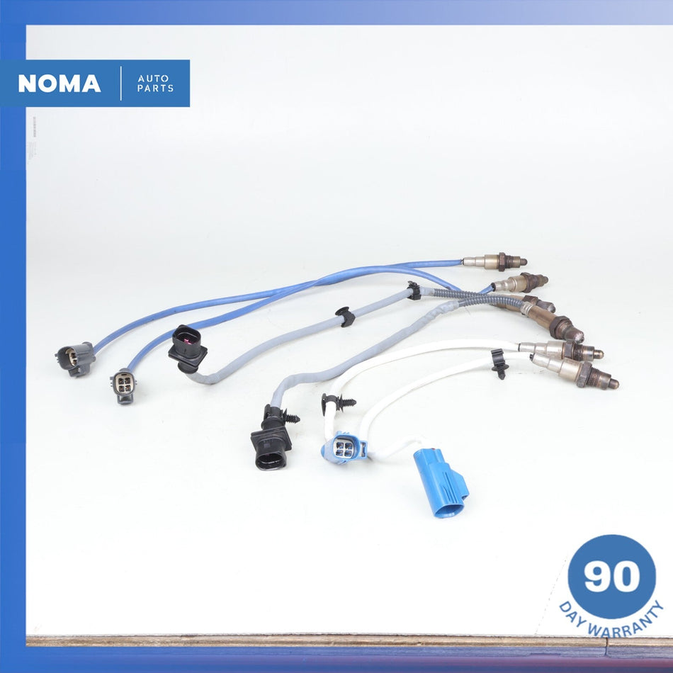 16-20 Jaguar X260 XF XE Upstream Downstream Heated Oxygen Sensor Set of 6 OEM
