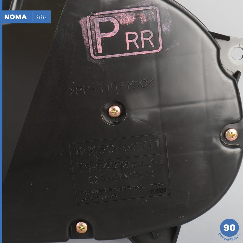 95-00 Lexus LS400 XF20 Rear Left & Right Side Door Speaker Set 86150-50221 OEM