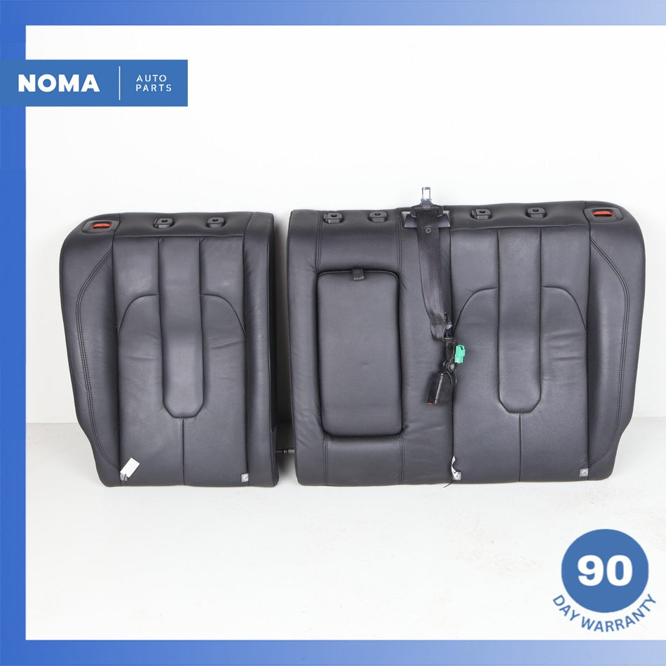 12-15 Range Rover Evoque L538 Rear Left & Right Upper Seat Cushion Set Black OEM