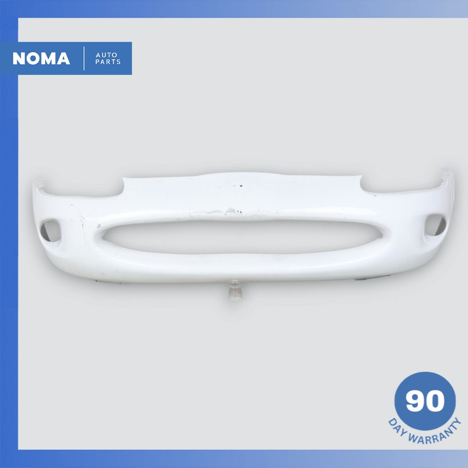 97-00 Jaguar X100 XK8 XKR Front Bumper Cover Panel Spindrift White OEM