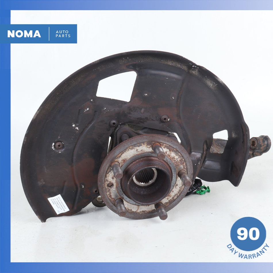 10-16 Land Rover L319 LR4 Front Left Side Spindle Knuckle Hub w/ Shield OEM