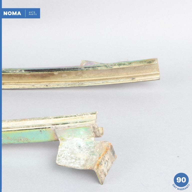 92-93 Jaguar XJS Series 3 Left Driver Side Door Window Track Set of 2  OEM