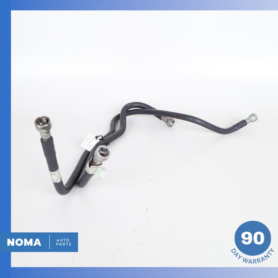 97-02 Jaguar X100 XK8 4.0L V8 AJ27 Gas Fuel Line Return & Feed Hose Set of 2 OEM