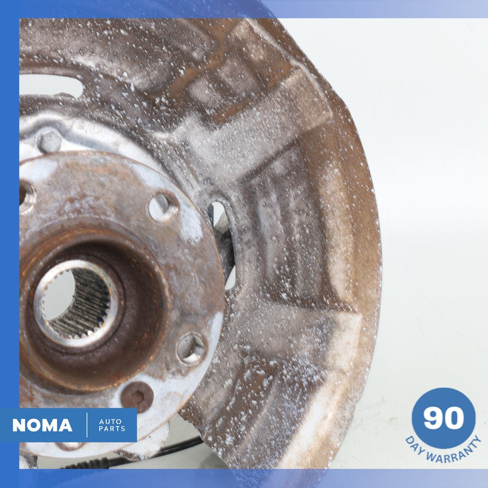 2013 BMW F10 550i Rear Right Passenger Spindle Knuckle Hub w/ Shield OEM