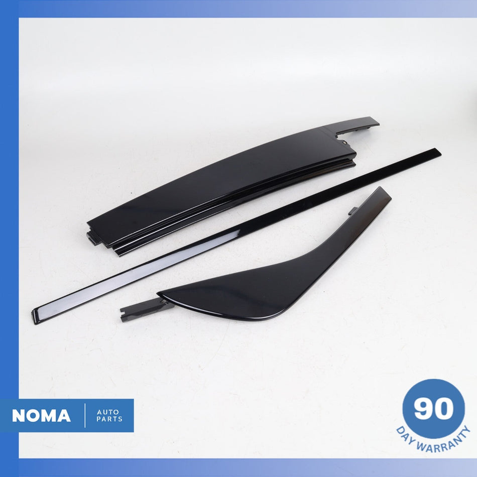 15-23 LR Discovery Sport L550 Rear Left Side Outer Door Window Molding Set OEM