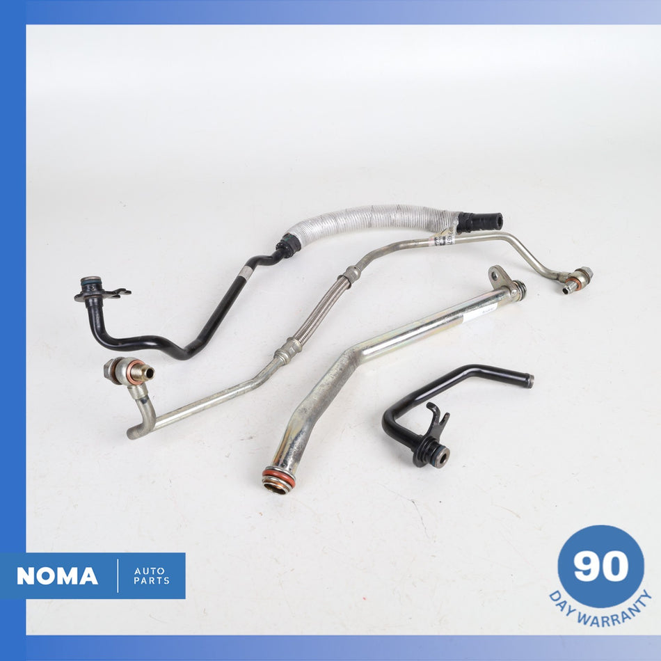 18-23 Range Rover Evoque L551 AJ20P4 Turbo Turbocharger Oil Line Set OEM 65k