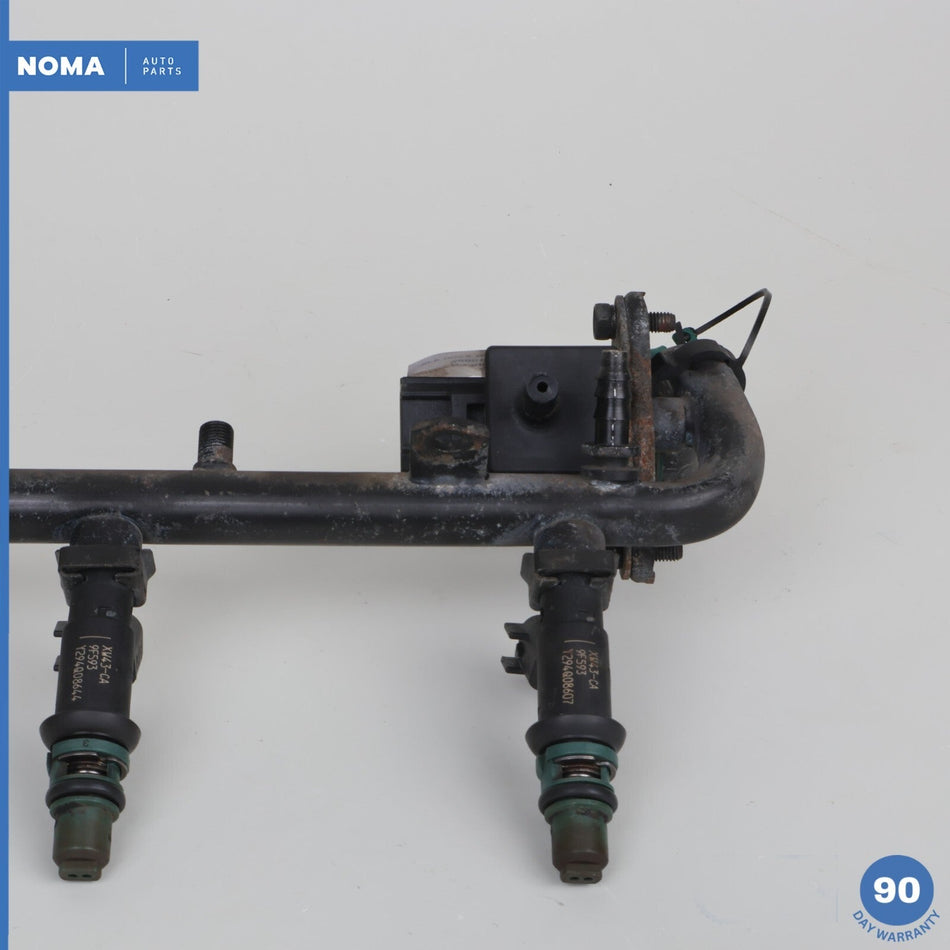 00-01 Jaguar S-Type X200 4.0L Engine Motor Fuel Rail Assembly w/ Injector OEM