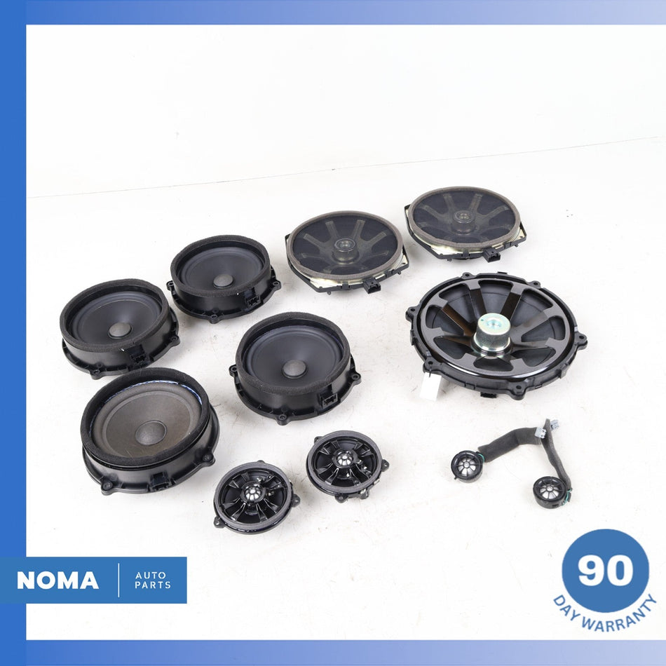 12-13 LR Range Rover Sport L320 Front & Rear Premium Audio 1280W Speaker Set OEM