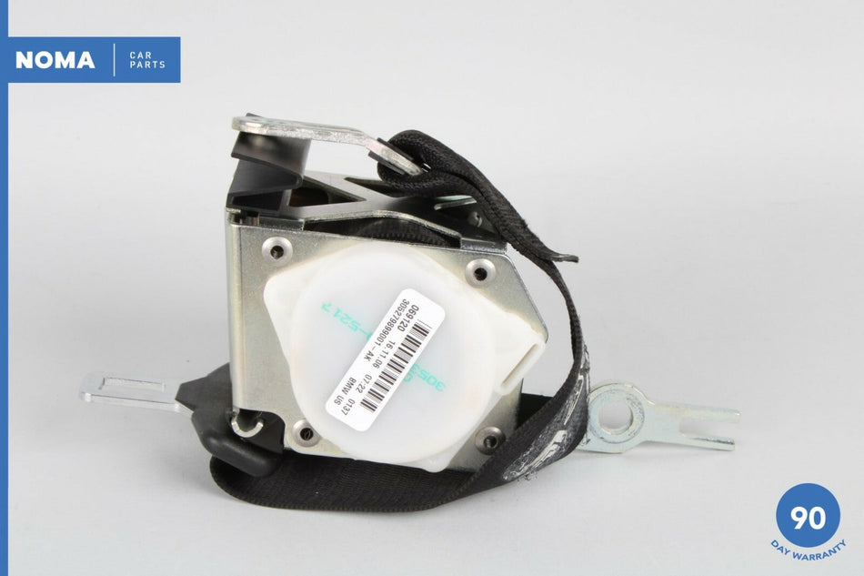 06-08 BMW 328i 335i E90 Sedan Rear Left Driver Side Seat Belt Retractor Grey OEM