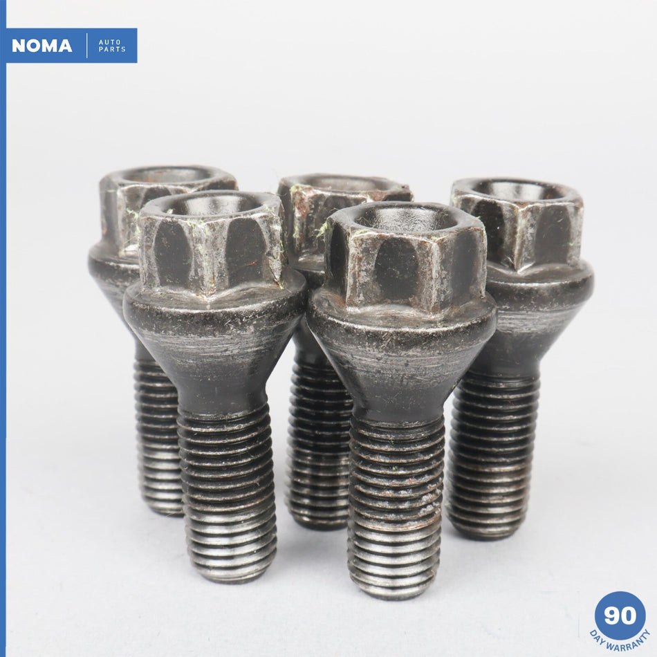 04-10 BMW 650i E64 E63 Wheel Rim Bolts Lug Set of 5 36136781150 OEM