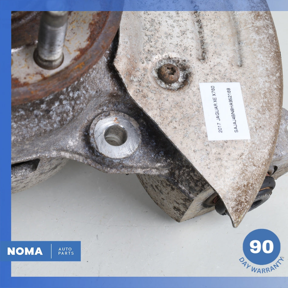 16-20 Jaguar X760 XE XF Rear Right Side Spindle Knuckle Hub w/ Shield OEM