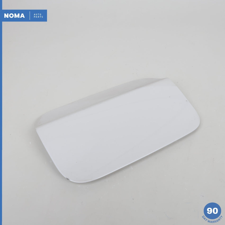 09-15 BMW 750Li F01 F02 Fuel Gas Tank Fill-In Door Flap Cover Pot White A96 OEM