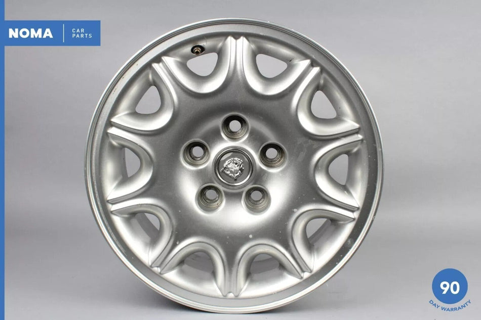 98-03 Jaguar X308 Starburst 7 x R16 16" Wheel Rim Silver MNC6113AA OEM