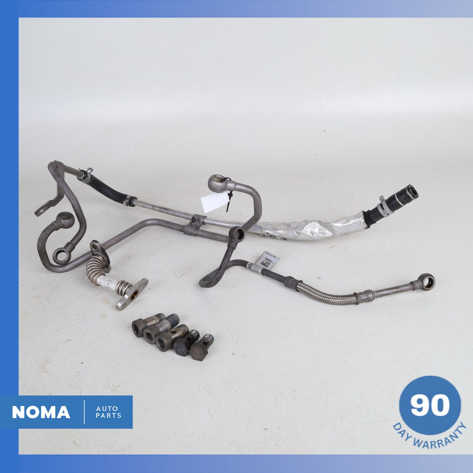 12-17 Discovery Sport L550 L538 XE 204PT Turbo Turbocharger Oil Line Set OEM 78k