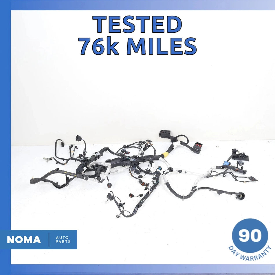 18-21 Jaguar X761 F-Pace 3.0L S/C Engine Motor Wiring Wire Harness OEM 76k