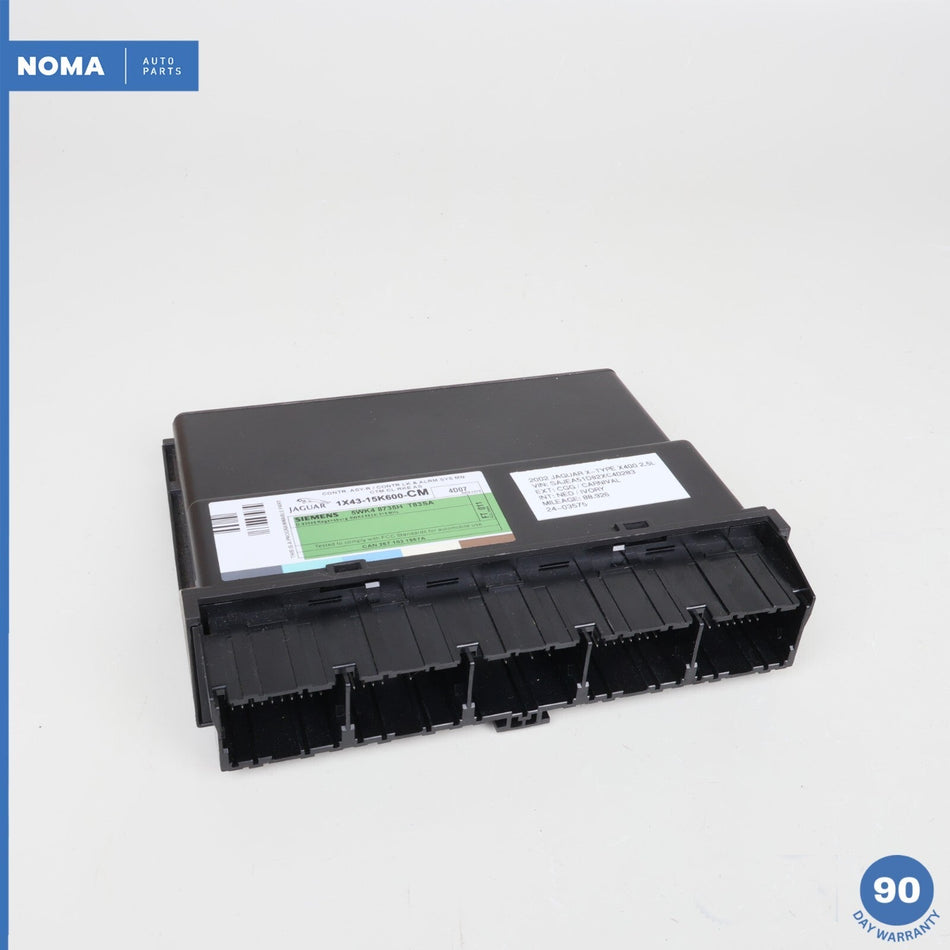 02-03 Jaguar X400 X-Type BCM Body Control Processor Module Unit 1X4315K600CM OEM