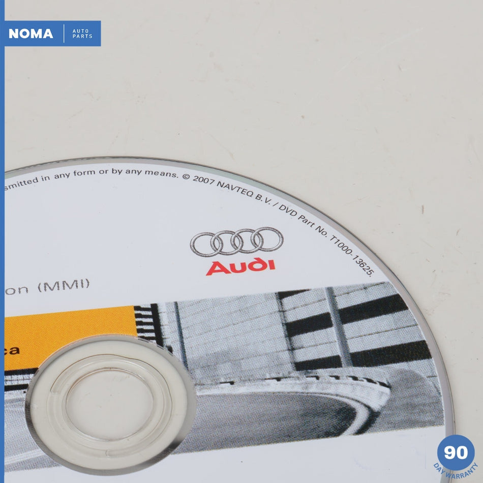 08-09 Audi A4 B8 Navigation System Disc DVD N/A USA Canada 4E0919884BK OEM