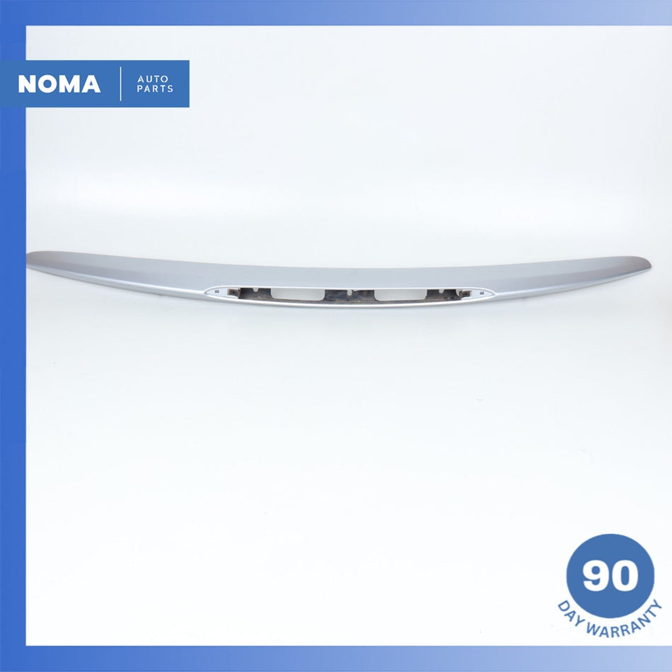 07-15 Jaguar X150 XK XKR Trunk Lid Molding Trim Spoiler Wing Liquid Silver OEM