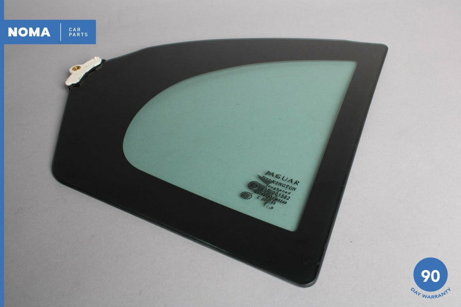 09-14 Jaguar X250 XF XFR Rear Left Driver Side Quarter Corner Window Glass OEM