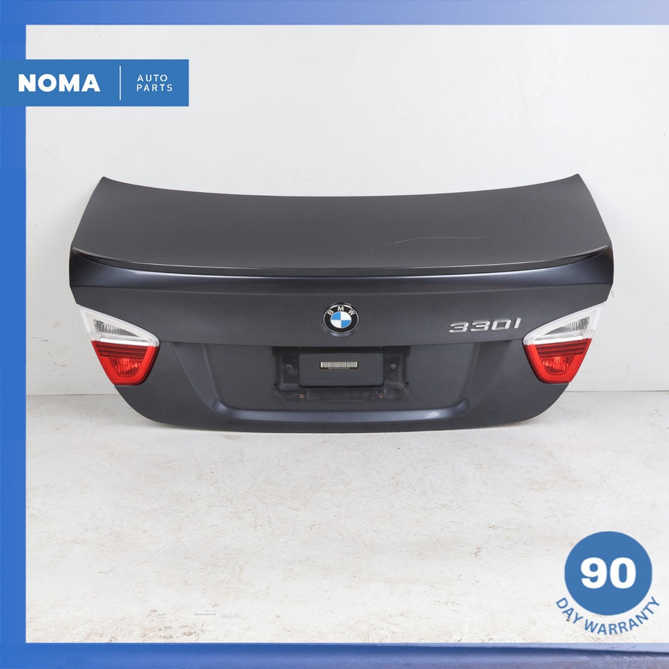 06-08 BMW E90 330i 328i Sedan Trunk Lid Shell Cover Assembly Gray OEM