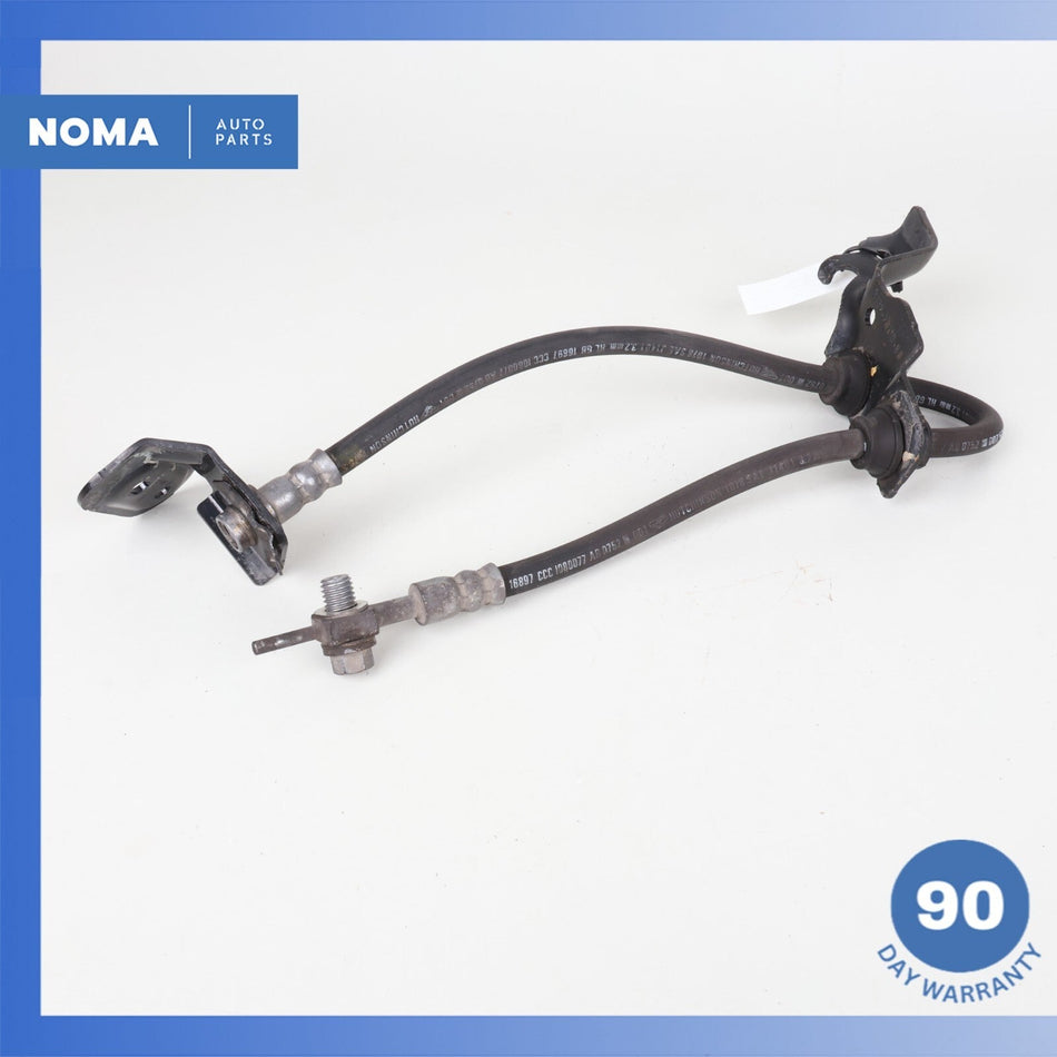2013 Range Rover Evoque L538 Rear Left Driver Side Brake Hose w/ Bracket OEM