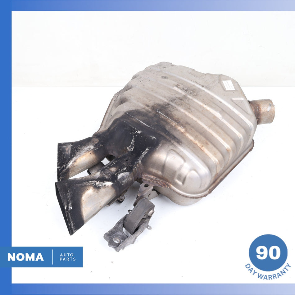 15-18 Audi D4 A8L Rear Right Side Exhaust Muffler Assembly 4H0253610CB OEM