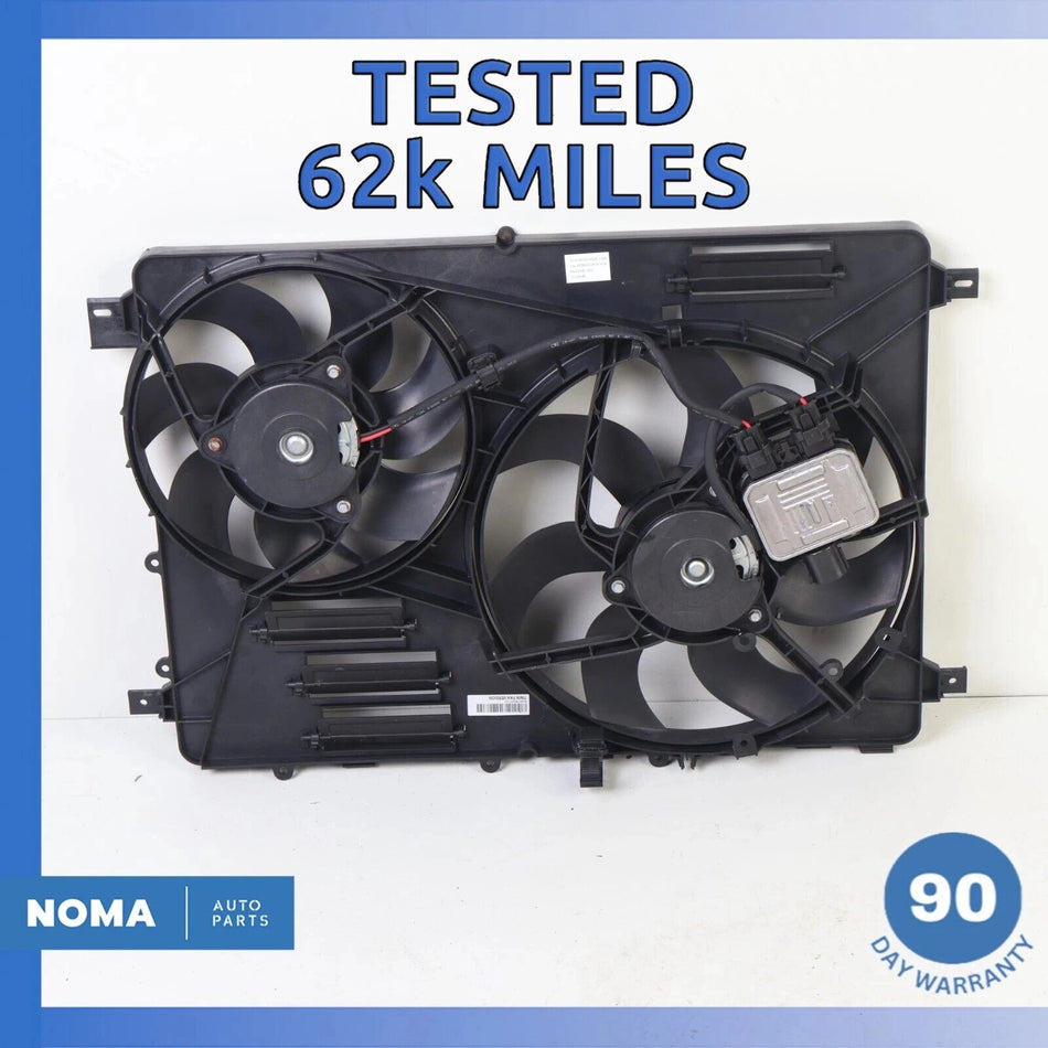 12-17 Range Rover Evoque L538 Engine Motor Cooling Radiator Fan Assembly OEM 62k