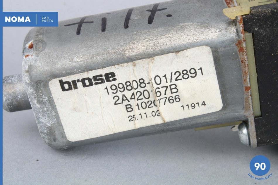 03-08 Jaguar S-Type X202 Front Left Side Seat Adjustment Recline Motor OEM