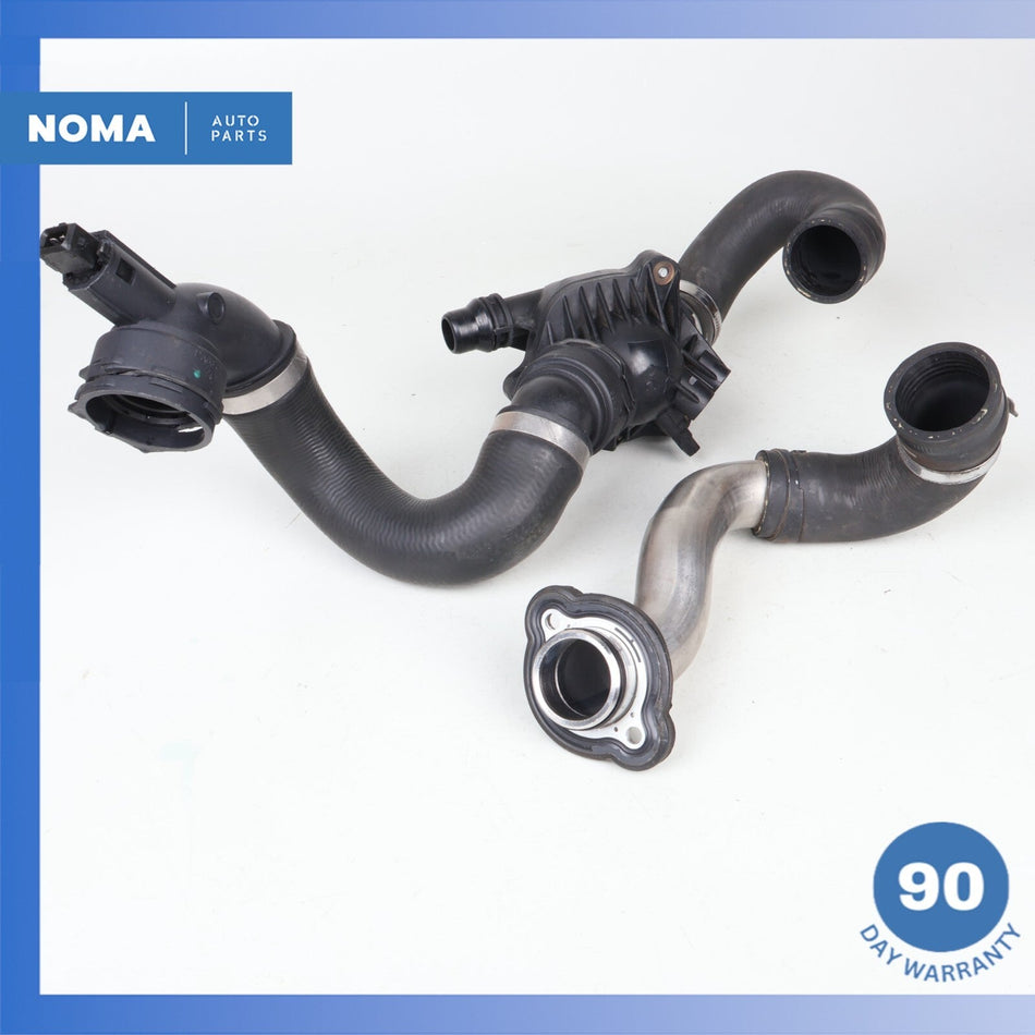 2006 BMW E90 330i Engine Coolant Thermostat w/ Hoses 11537549476 OEM
