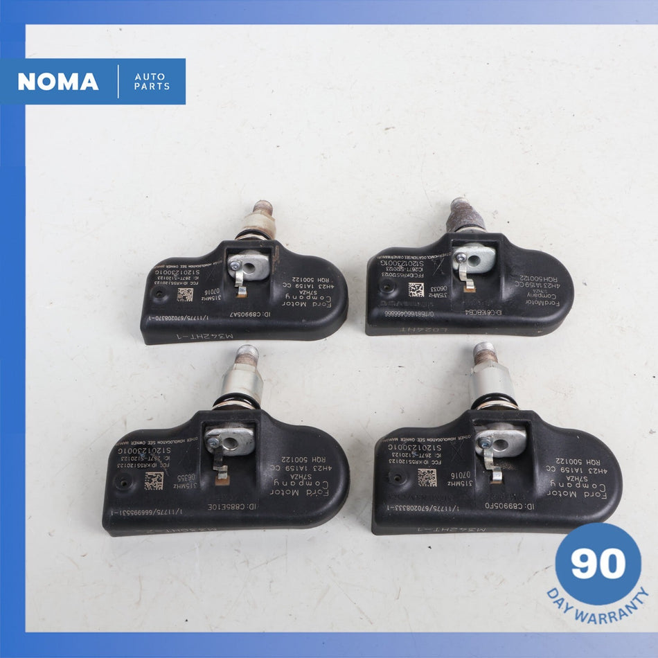 2007 Jaguar X150 XK TPMS Tire Pressure Sensor 315 Mhz Set 4H231A159CC OEM
