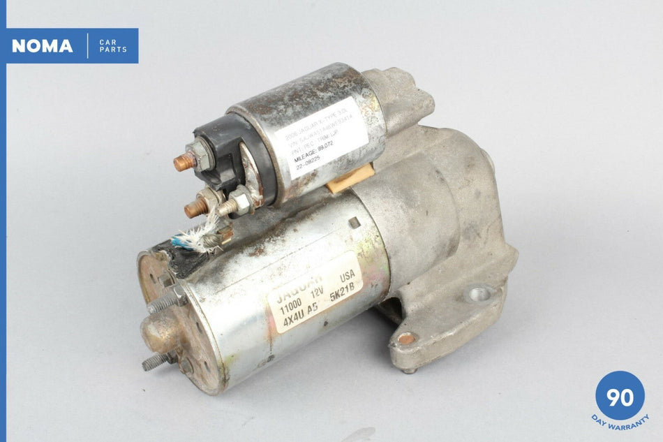 02-08 Jaguar X-Type X400 Engine Motor Starter Unit 4X4U11000AB OEM