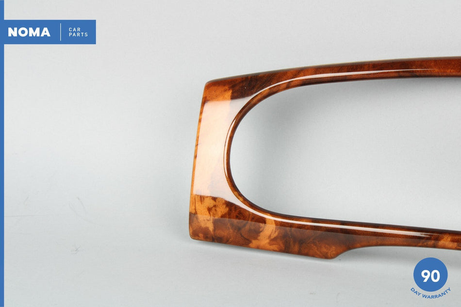 04-09 Jaguar XJ8 VDP X350 X358 Dashboard Instrument Cluster Bezel Trim Wood OEM