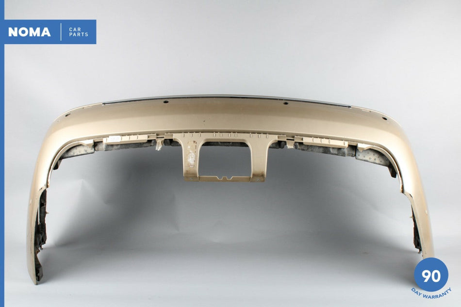 05-08 Jaguar S-Type Rear Back Bumper Cover w/ Parking Sensors Option Topaz SEC