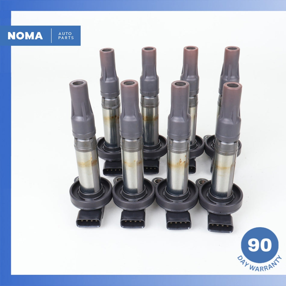 03-10 Jaguar X150 XK XF Engine Motor Ignition Coil Set of 8 6R8312A366AA OEM