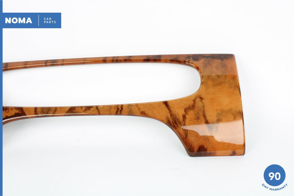 04-09 Jaguar XJ8 VDP X350 X358 Dashboard Instrument Cluster Bezel Trim Wood OEM