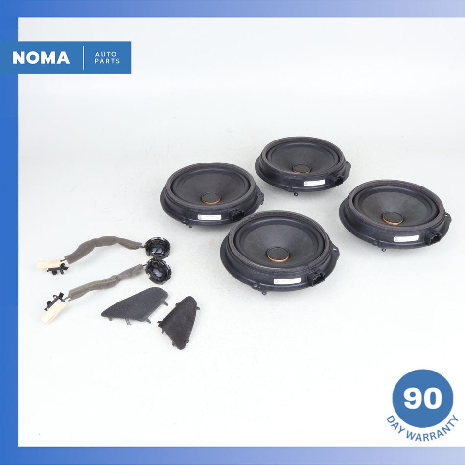 09-19 Jaguar X250 XF XJ XJL 400W Low-Line Sound Speaker Set OEM