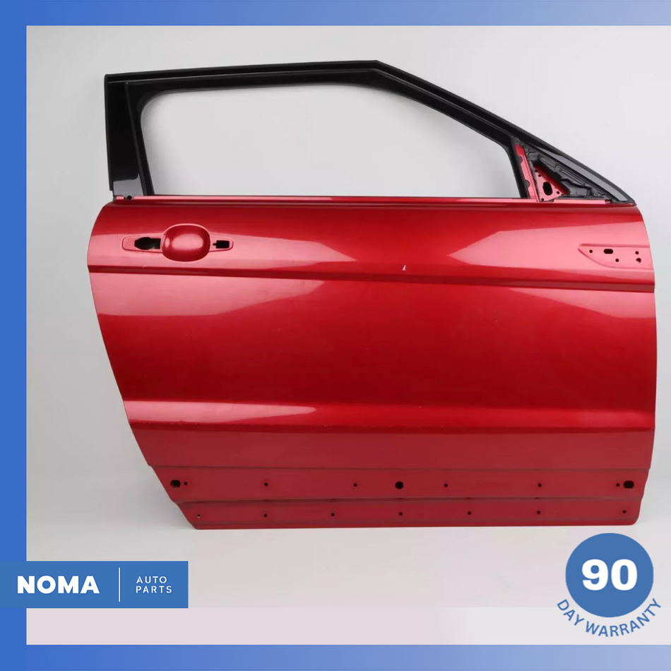12-17 Range Rover Evoque L538 2DR Right Passenger Side Door Panel Shell Red OEM