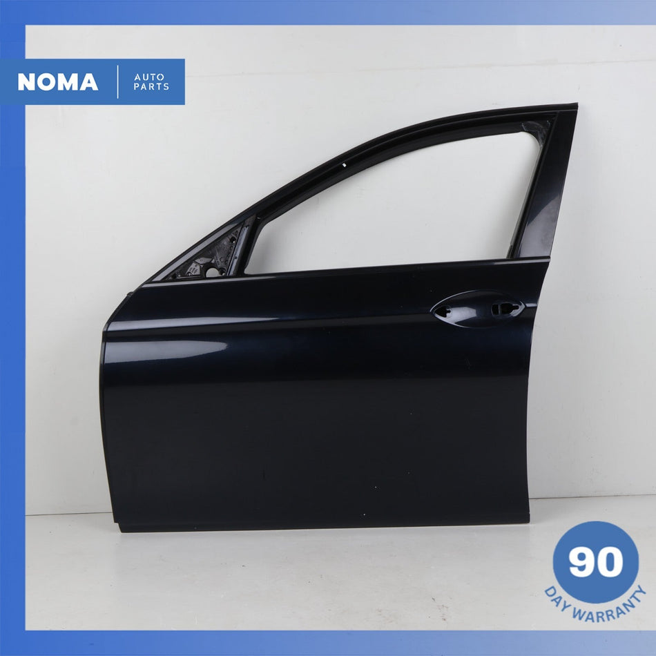 11-16 BMW F10 535i 528i 550i Front Left Driver Side Door Shell Panel Black OEM