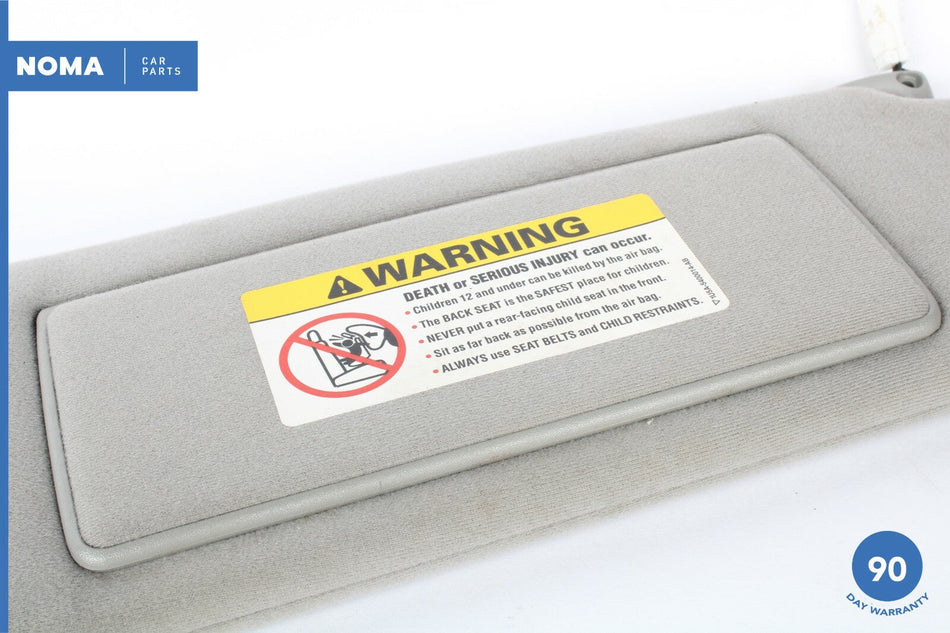 98-03 Jaguar XJ8 Super V8 VDP Front Right Side Sun Visor Mirror LEG OEM