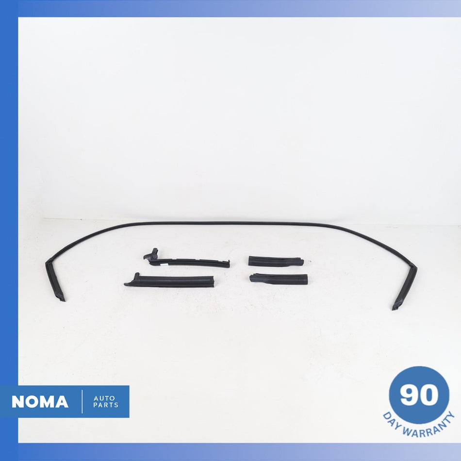 07-15 Jaguar X150 XKR XK Convertible Top Roof Lid Weatherstrip Seal Set OEM