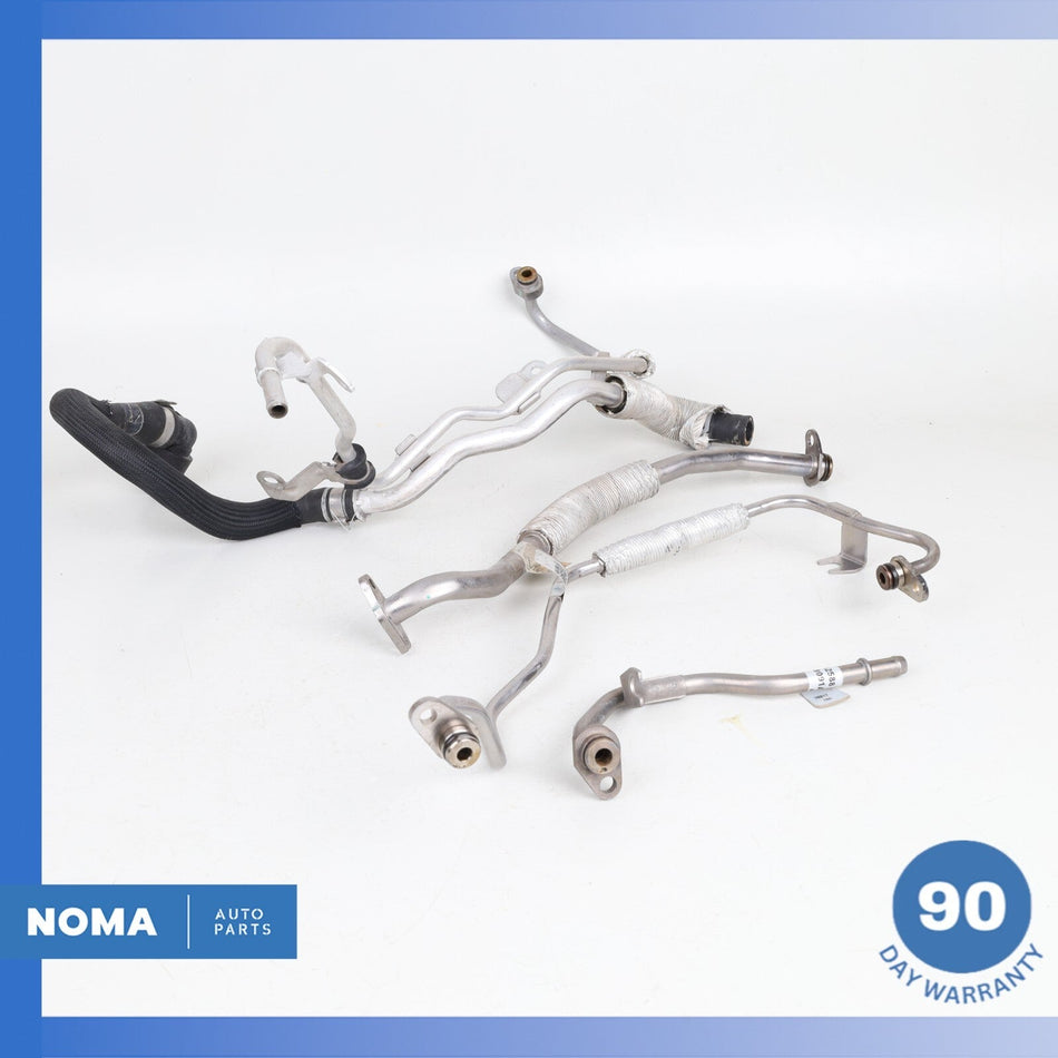 17-21 Alfa Romeo 952 Giulia 2.0L GME-T4 Turbo Turbocharger Oil Line Set OEM 56k