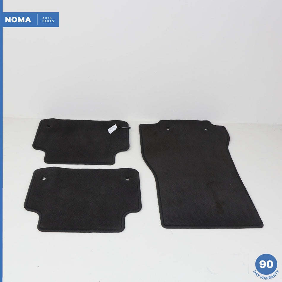 10-19 Jaguar XJ XJR X351 Premium Floor Mat Carpet Rug Set of 3 Ebony PVJ OEM