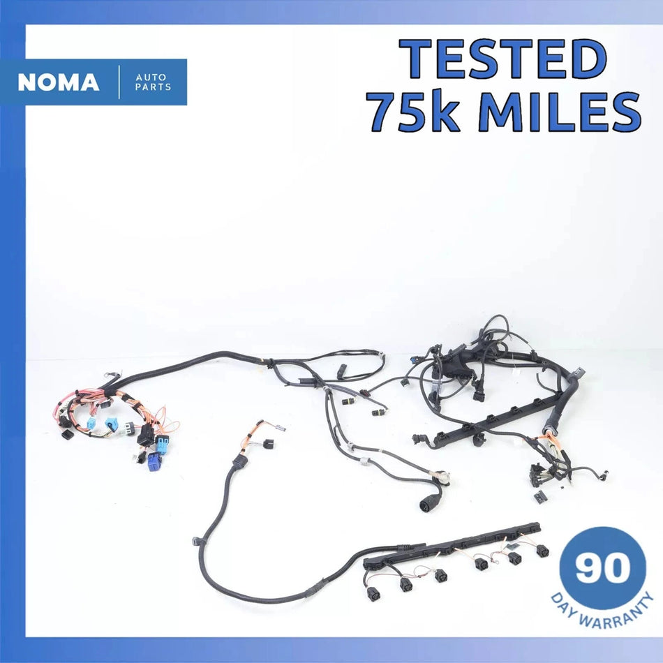 04-05 BMW E85 Z4 M54 Engine Motor Main Wire Wiring Harness 12517537281 OEM 75k